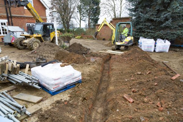 Cost of Drainage Ditch Digging in Smyrna