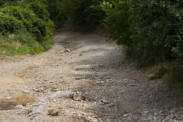Gravel Road Pothole Repair in Smyrna