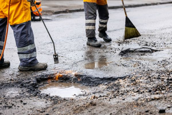 Gravel Pothole Repair in Smyrna