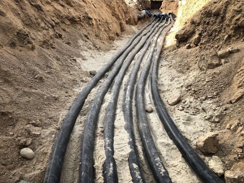 Electrical Line Trenching